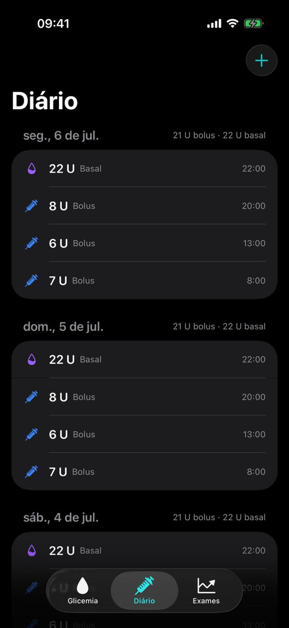 GlucoLive Diário